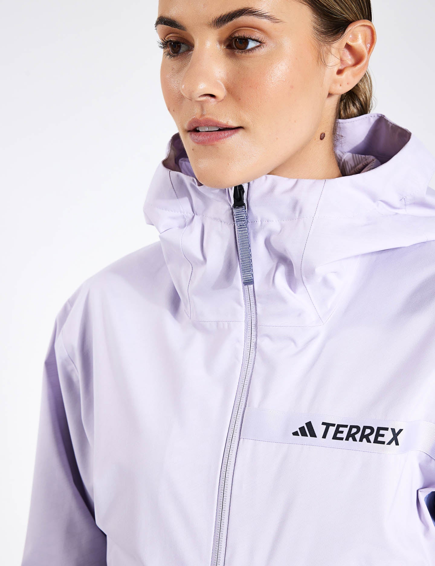 adidas | Terrex | RAIN.RDY Edit Jacket Rain Silver - Multi The Sports