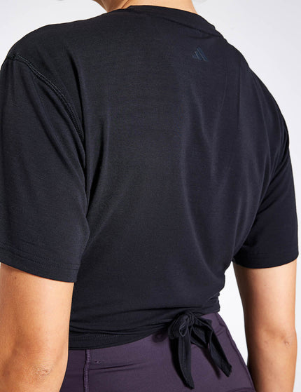 adidas Yoga Studio T-Shirt - Blackimage2- The Sports Edit