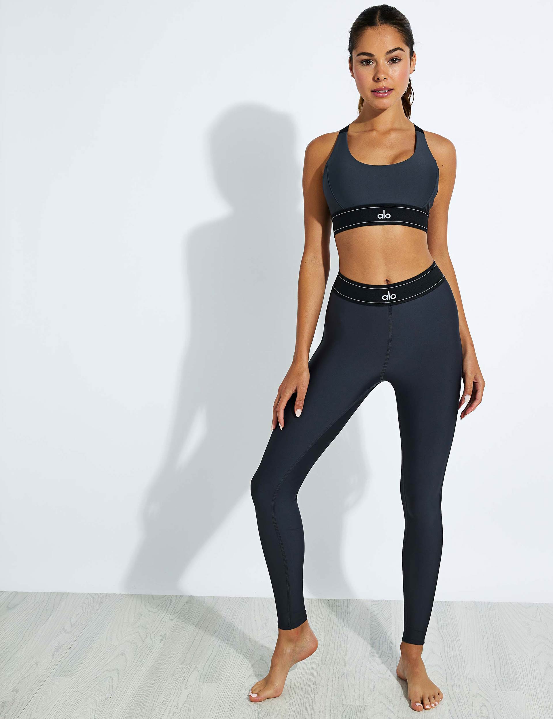 Airlift High Waisted Suit Up Legging - Anthracite