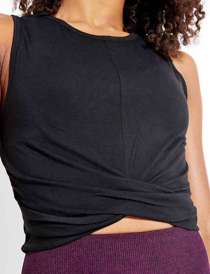 Alo Yoga Cover Tank - Blackimages4- The Sports Edit