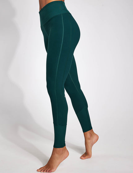 Alo Yoga High Waisted Alosoft Lounge Legging - Midnight Greenimages1- The Sports Edit