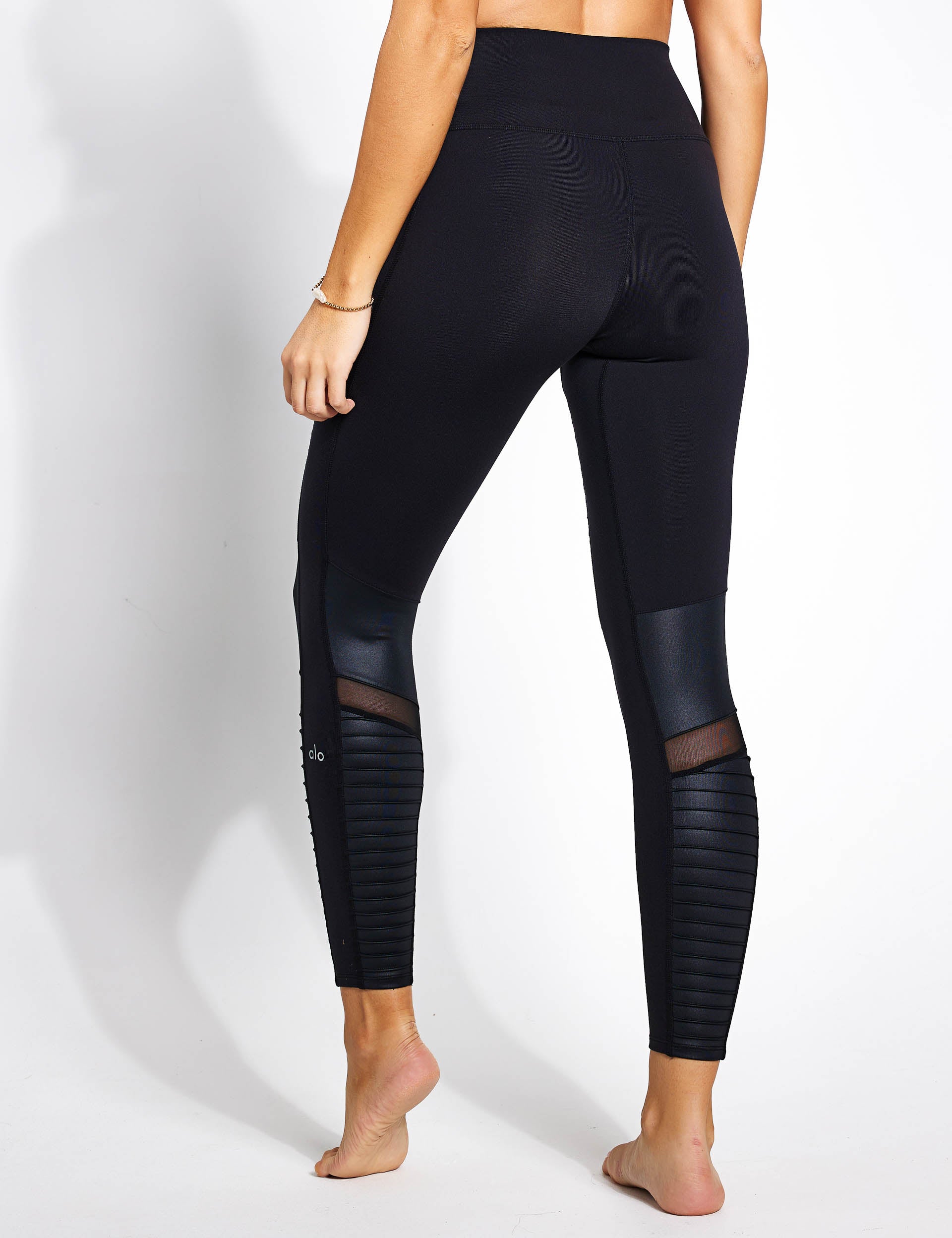 Peach high-waisted tight-fitting ballet pants with a butt-lifting and –  CCFITSOUL