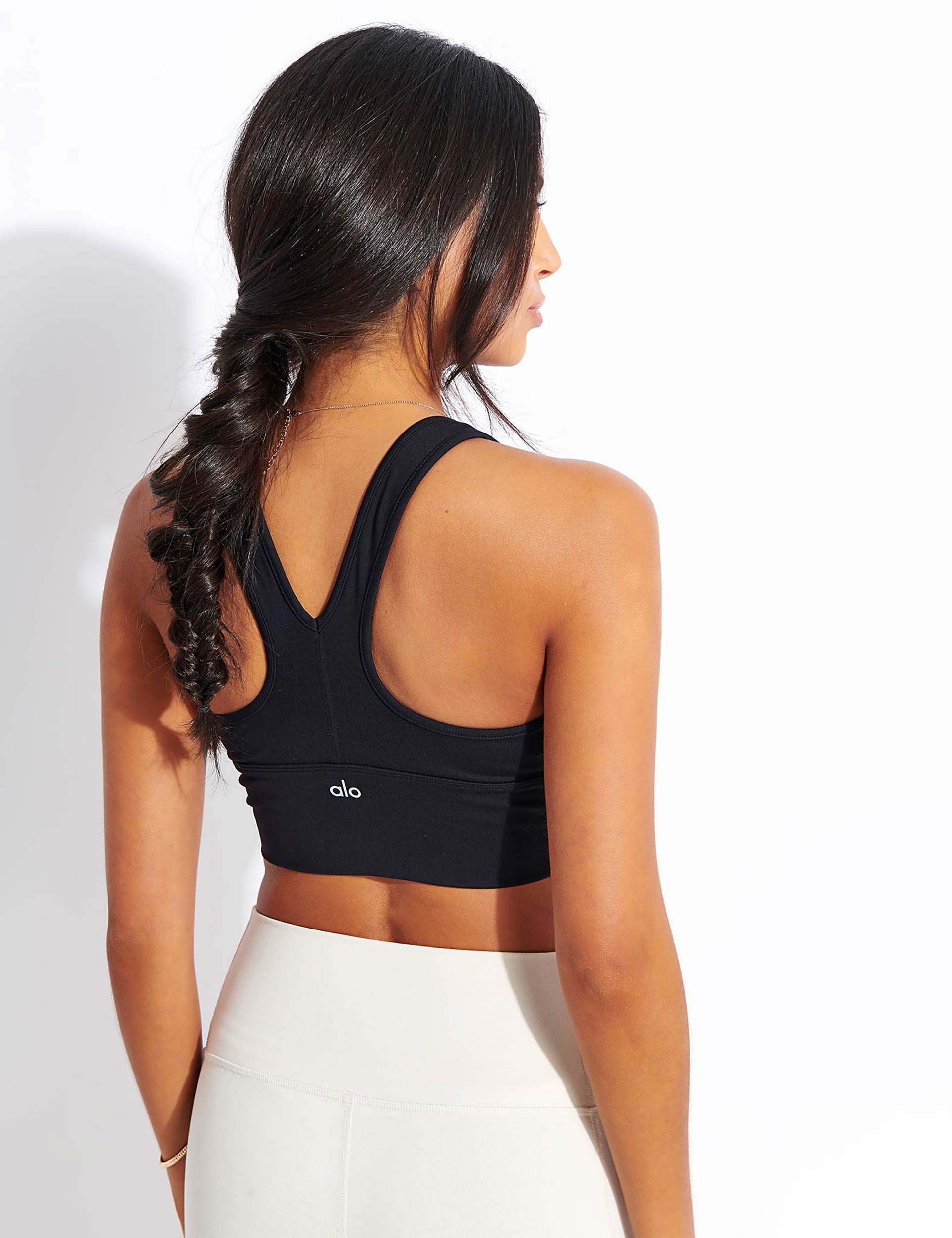 Everyday Yoga Delight Tribe Racer Back Sports Bra at YogaOutlet