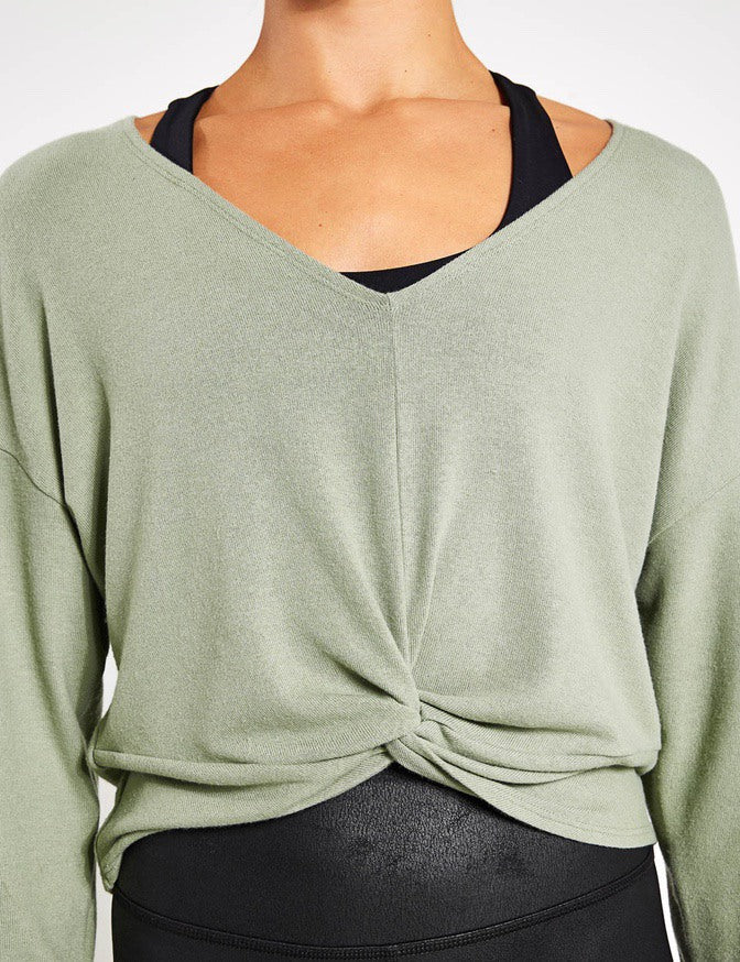 Twist Up V-Neck Twist Front Top, Beyond Yoga