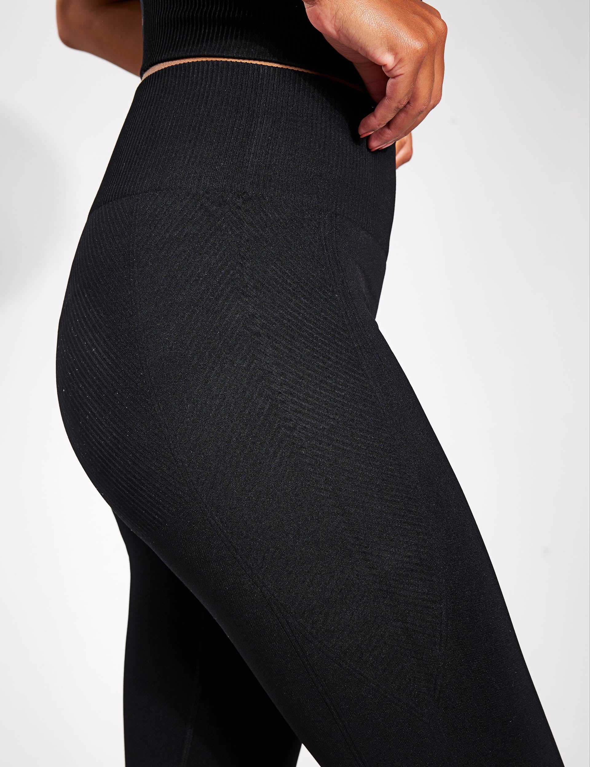 Buy Classic Black Leggings With White Side Stripe Online in India - Etsy