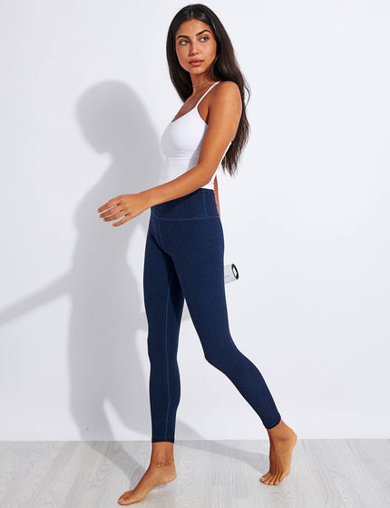 Beyond Yoga Spacedye Caught In The Midi High Waisted Legging - Nocturnal Navyimage2- The Sports Edit