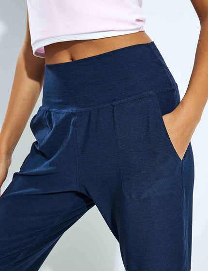 Beyond Yoga Spacedye Midi Jogger - Nocturnal Navyimage4- The Sports Edit