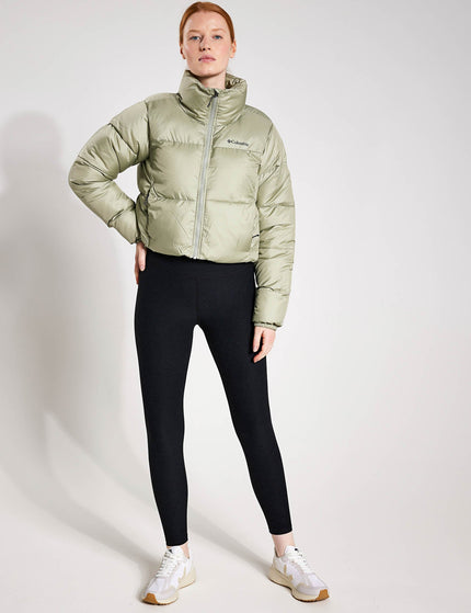 Columbia Puffect Cropped Puffer Jacket - Safariimage3- The Sports Edit