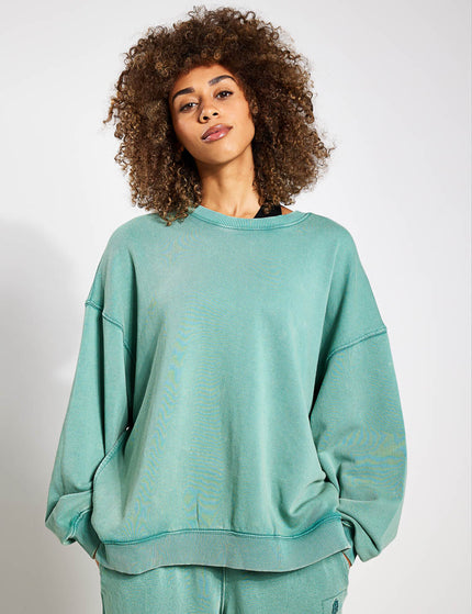 FP Movement All Star Solid Pullover - Emerald Auraimage1- The Sports Edit