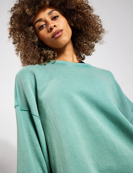 FP Movement All Star Solid Pullover - Emerald Auraimage5- The Sports Edit