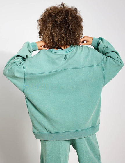 FP Movement All Star Solid Pullover - Emerald Auraimage2- The Sports Edit