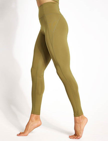 Girlfriend Collective Compressive High Waisted Legging - Artichokeimage1- The Sports Edit