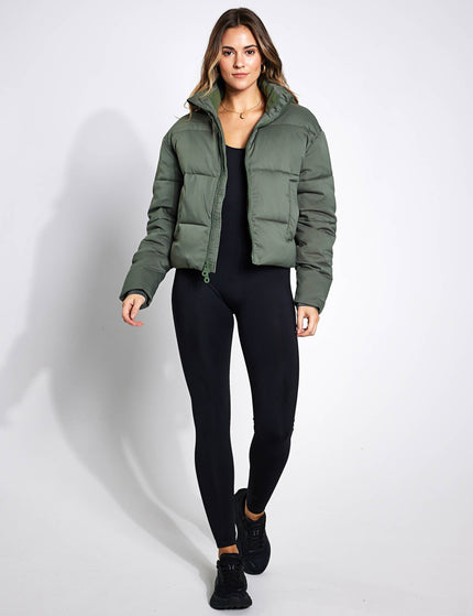 Girlfriend Collective Cropped Puffer - Thymeimage3- The Sports Edit