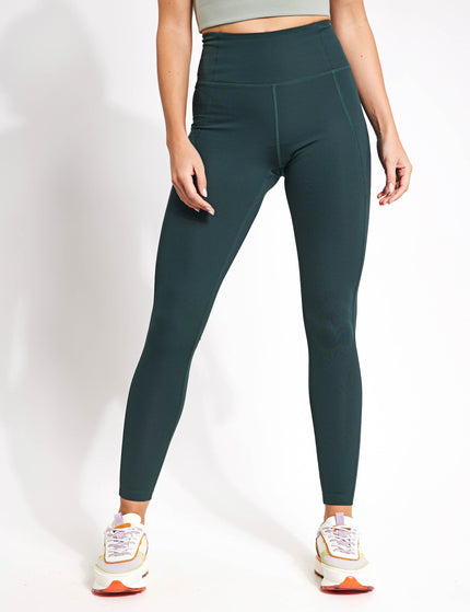 Girlfriend Collective Compressive High Waisted Legging - Mossimage2- The Sports Edit