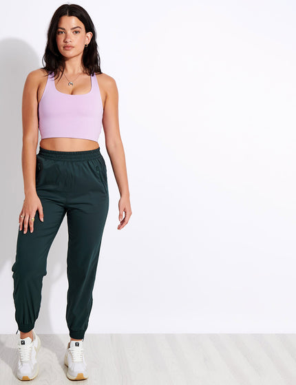 Girlfriend Collective Summit Track Pant - Mossimage2- The Sports Edit