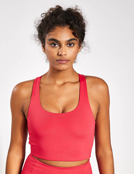 Girlfriend Collective Paloma Bra Classic - Cherryimage1- The Sports Edit