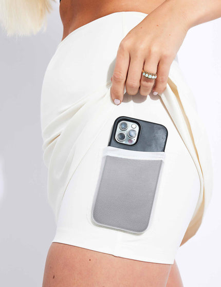 Girlfriend Collective Skort - Ivoryimages4- The Sports Edit