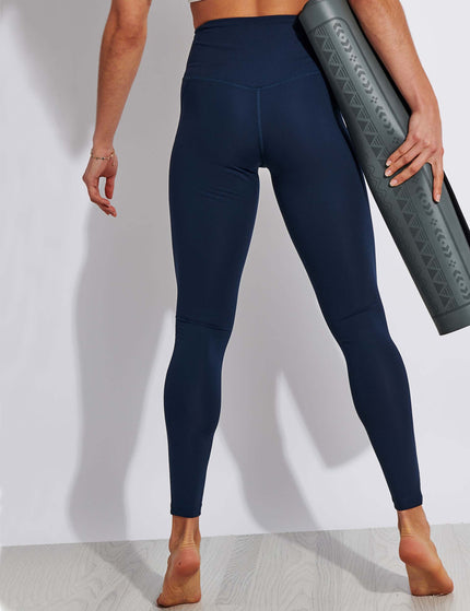 Girlfriend Collective Compressive High Waisted Legging - Midnightimage2- The Sports Edit