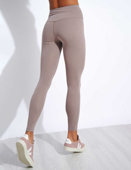 Girlfriend Collective FLOAT High Waisted Legging - Cocoon Heatherimage2- The Sports Edit