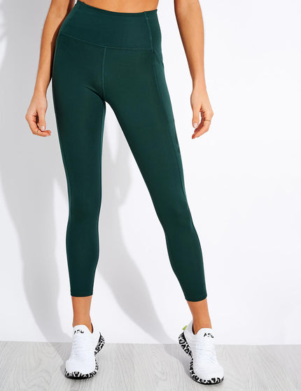 Girlfriend Collective High Waisted 7/8 Pocket Legging - Mossimage1- The Sports Edit