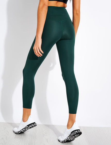Girlfriend Collective High Waisted 7/8 Pocket Legging - Mossimage4- The Sports Edit