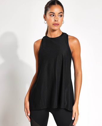 Kendall-XR Tank Top - Smoke Black