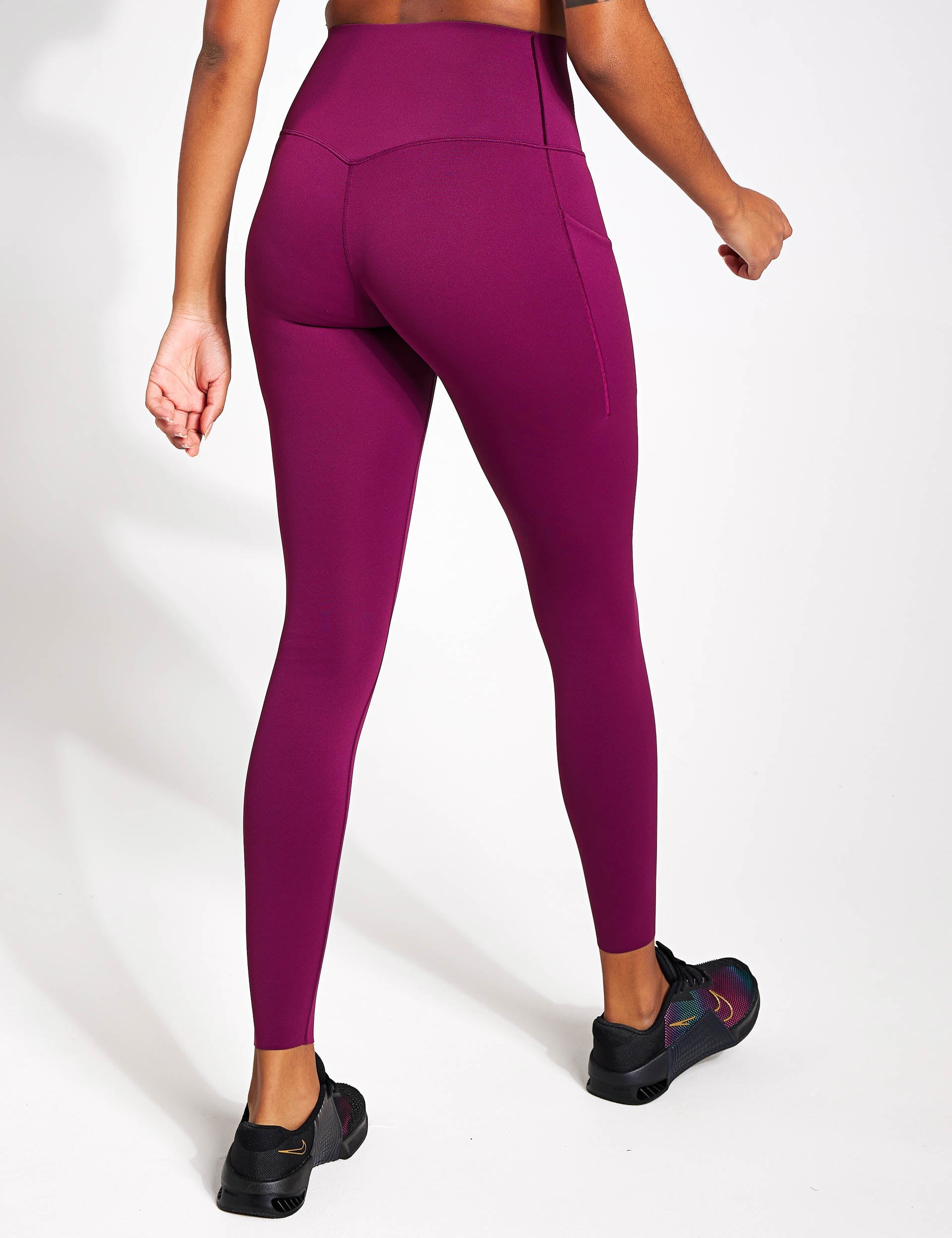 Nike Womens Universa 7/8 Leggings - Purple