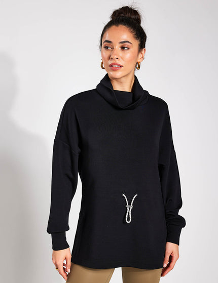 Varley Freya Sweat - Blackimages2- The Sports Edit