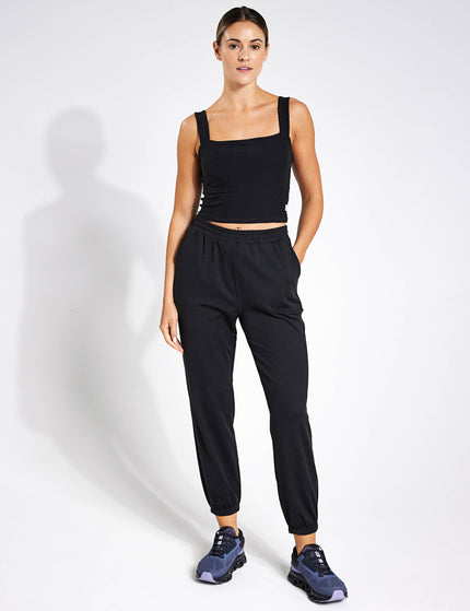 Vuori Boyfriend Jogger - Black Heatherimage3- The Sports Edit