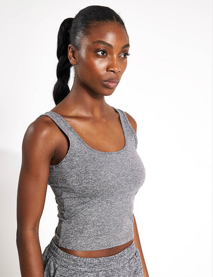 Vuori Halo Essential Tank - Heather Greyimage1- The Sports Edit