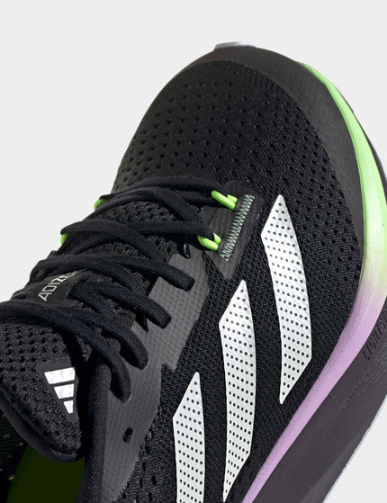 adidas Adizero SL Shoes - Core Black/Zero Metalic/Green Sparkimage3- The Sports Edit