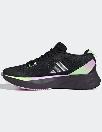 adidas Adizero SL Shoes - Core Black/Zero Metalic/Green Sparkimage2- The Sports Edit