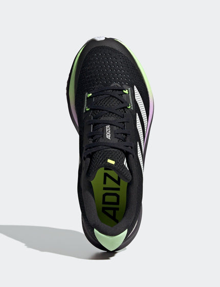 adidas Adizero SL Shoes - Core Black/Zero Metalic/Green Sparkimage5- The Sports Edit