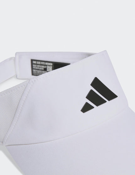 adidas AEROREADY Visor - White/Blackimage3- The Sports Edit