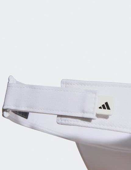 adidas AEROREADY Visor - White/Blackimage4- The Sports Edit