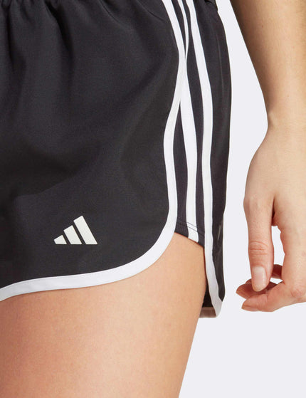 adidas Marathon 20 Running Shorts - Black/Whiteimage3- The Sports Edit