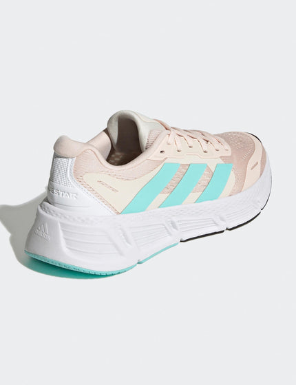 adidas Questar Shoes - Wonder Quartz/Flash Aqua/Wonder Whiteimage3- The Sports Edit