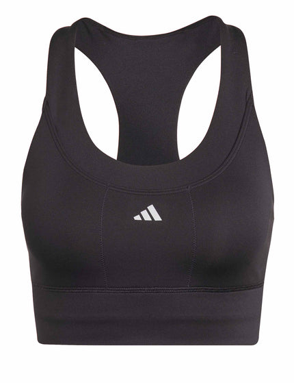 adidas Run Pocket Medium-Support Bra - Blackimage6- The Sports Edit