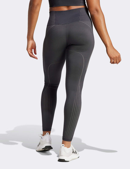 adidas Seamless Branded 7/8 Leggings - Blackimage2- The Sports Edit