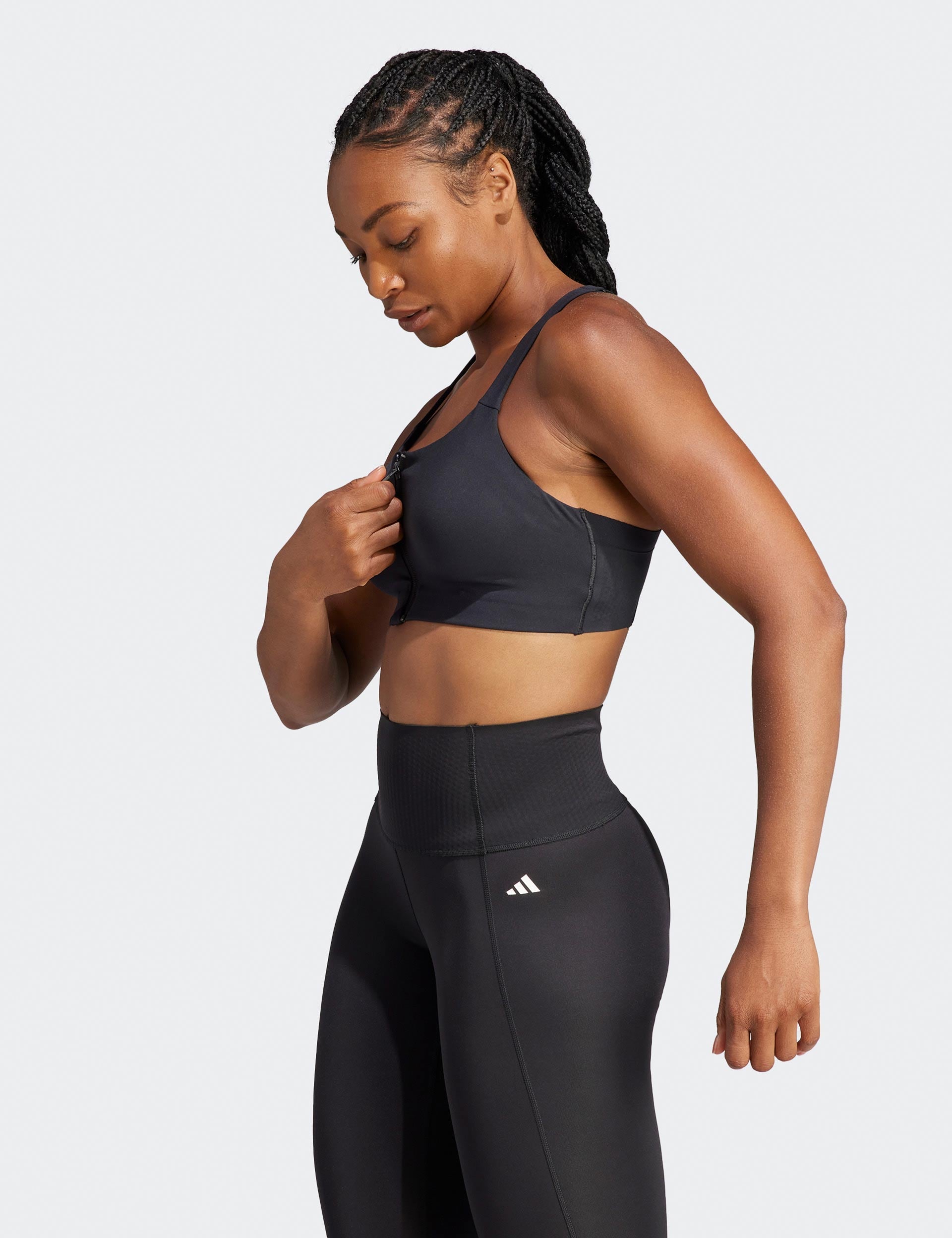 Buy Adidas TLRD Impact High Support Sports Bra In Purple