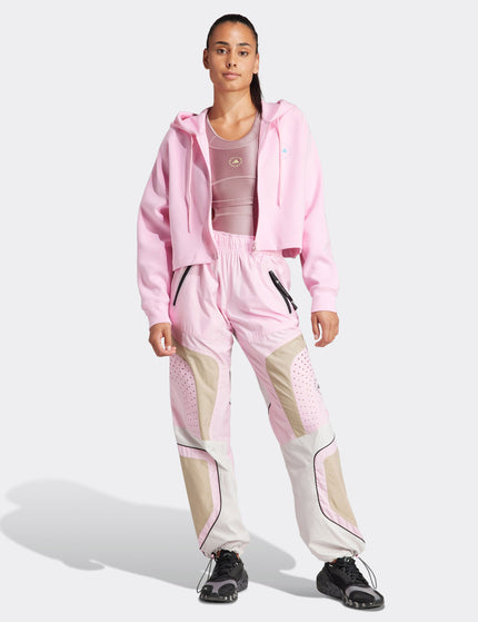 adidas X Stella McCartney Cropped Hoodie - True Pinkimage6- The Sports Edit
