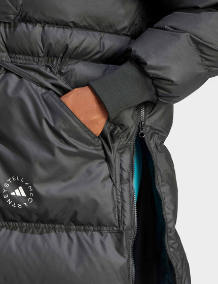 adidas X Stella McCartney TrueNature Long Padded Jacket - Blackimage6- The Sports Edit