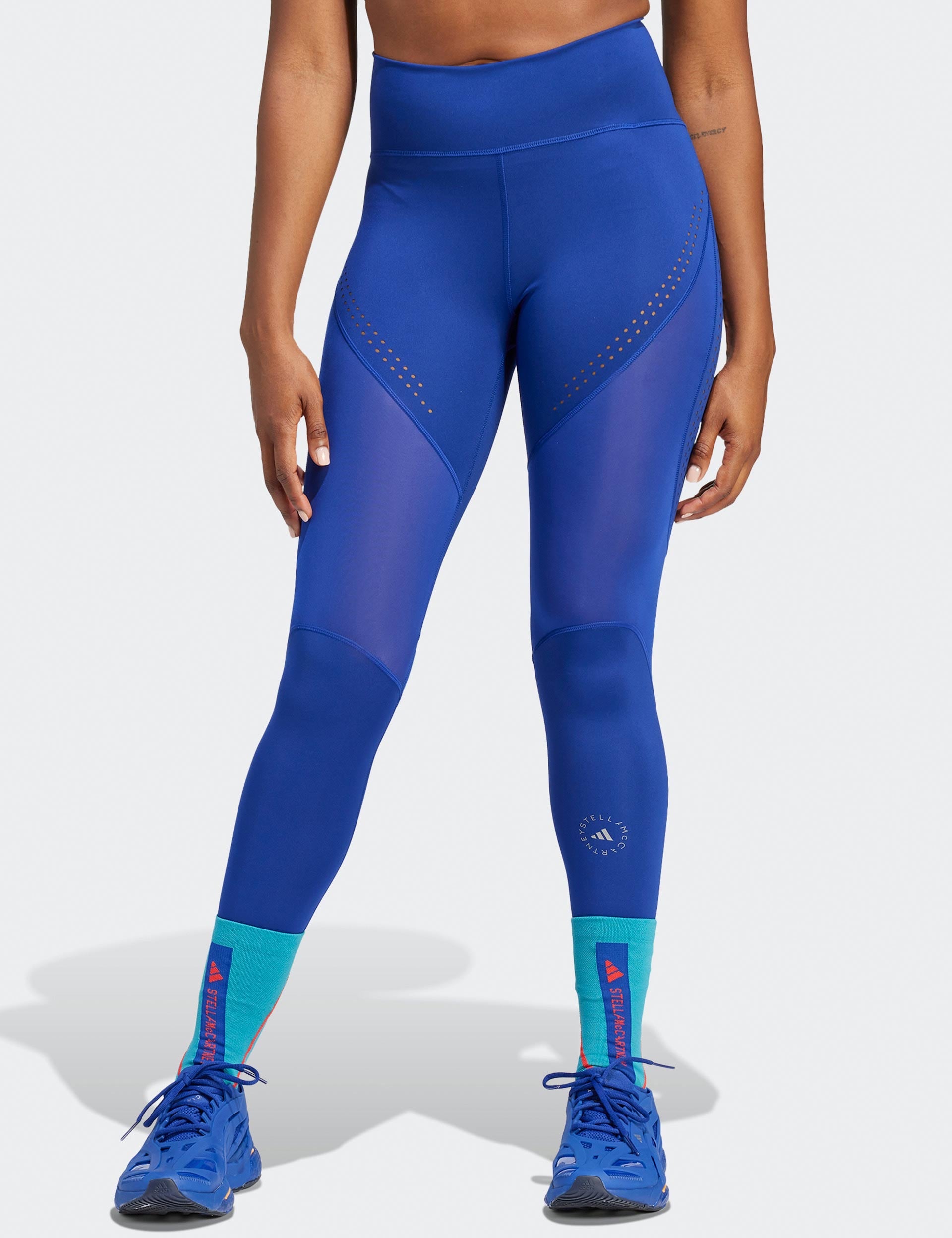 Blue TruePurpose Optime leggings, adidas By Stella McCartney