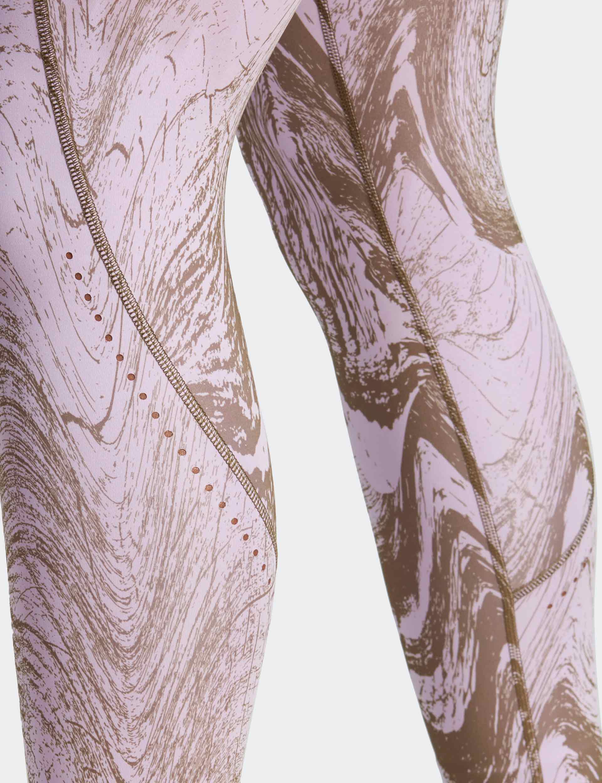 adidas by Stella McCartney graphic-print yoga leggings - Grey