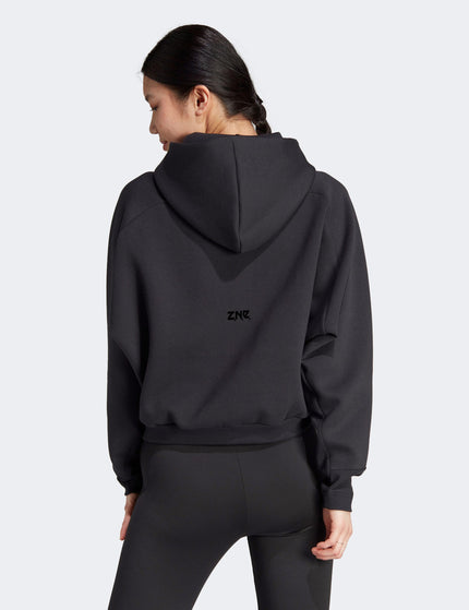 adidas Z.N.E. Full-Zip Hoodie - Blackimage2- The Sports Edit