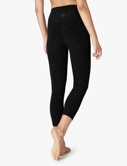 Beyond Yoga Spacedye Walk and Talk High Waisted Capri Legging - Darkest Nightimages1- The Sports Edit