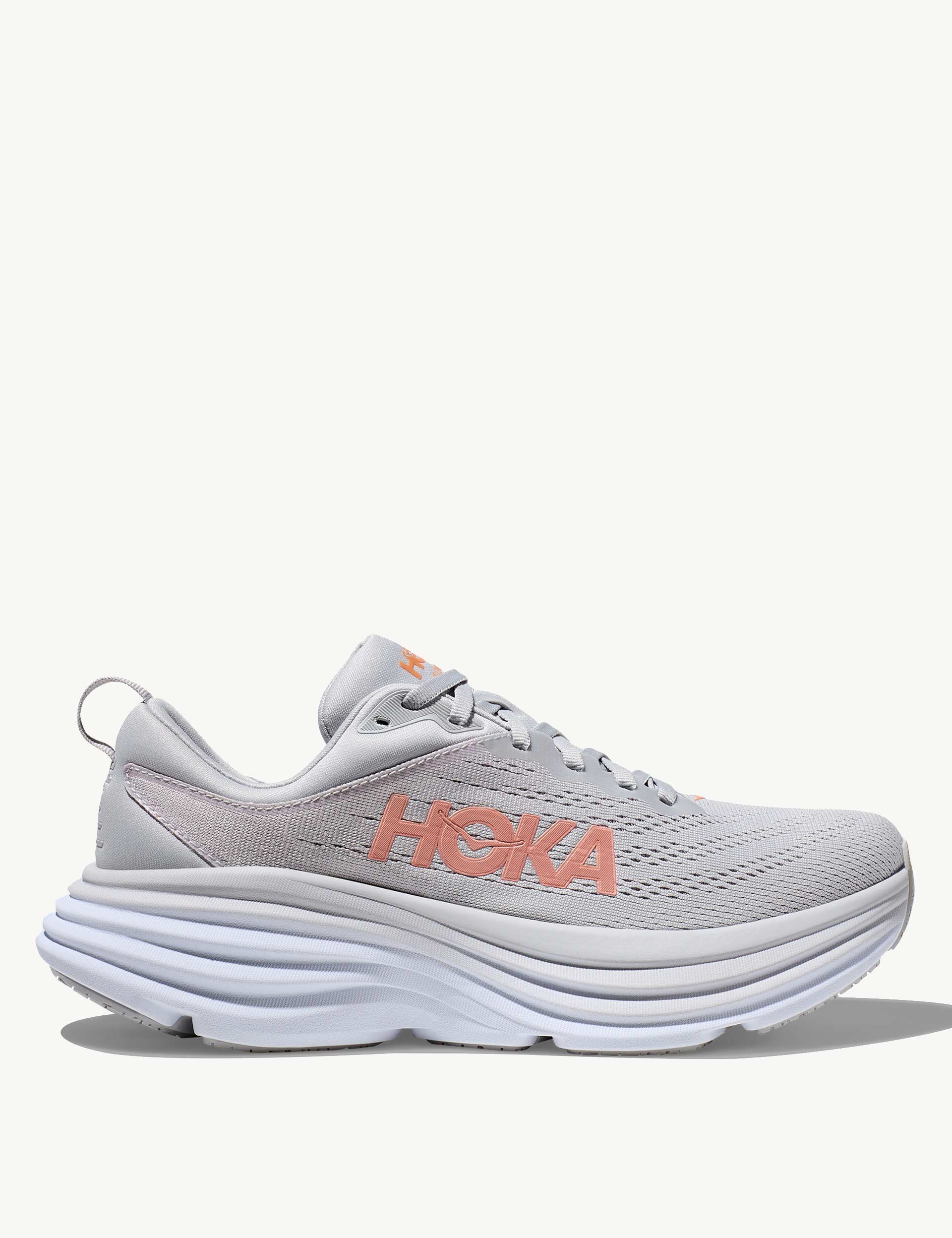 HOKA, Bondi 8 Shoes - Harbour Mist/Lunar Rock