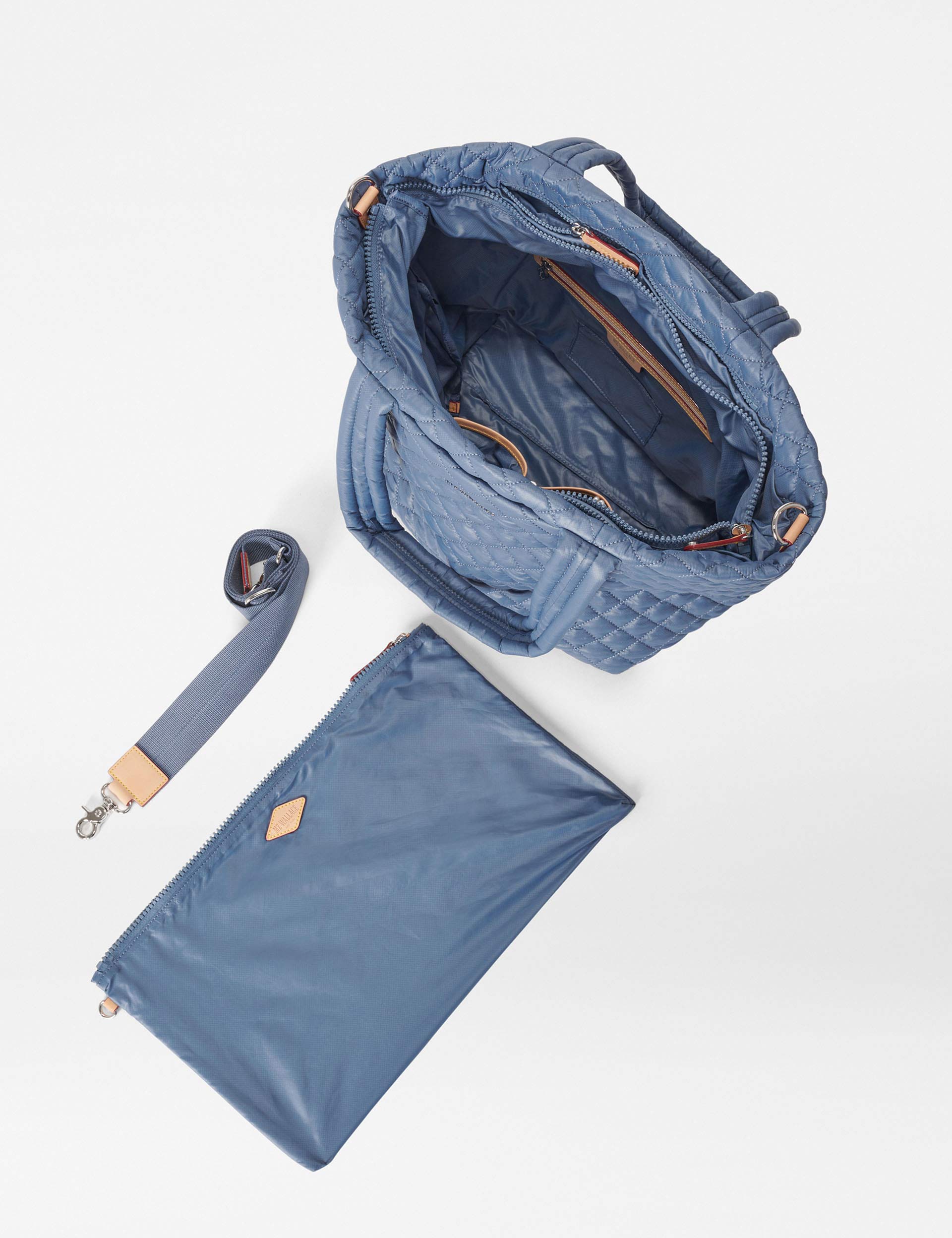 MZ Wallace, Medium Metro Tote Deluxe - Denim