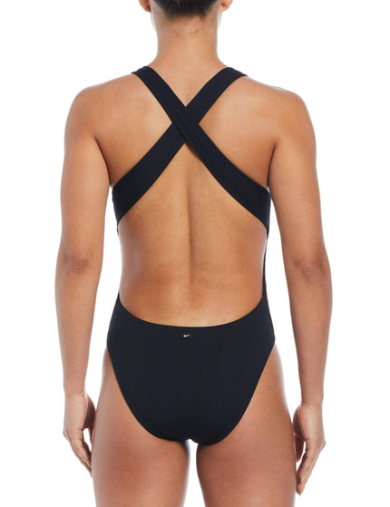 Nike Crossback One Piece - Blackimage2- The Sports Edit