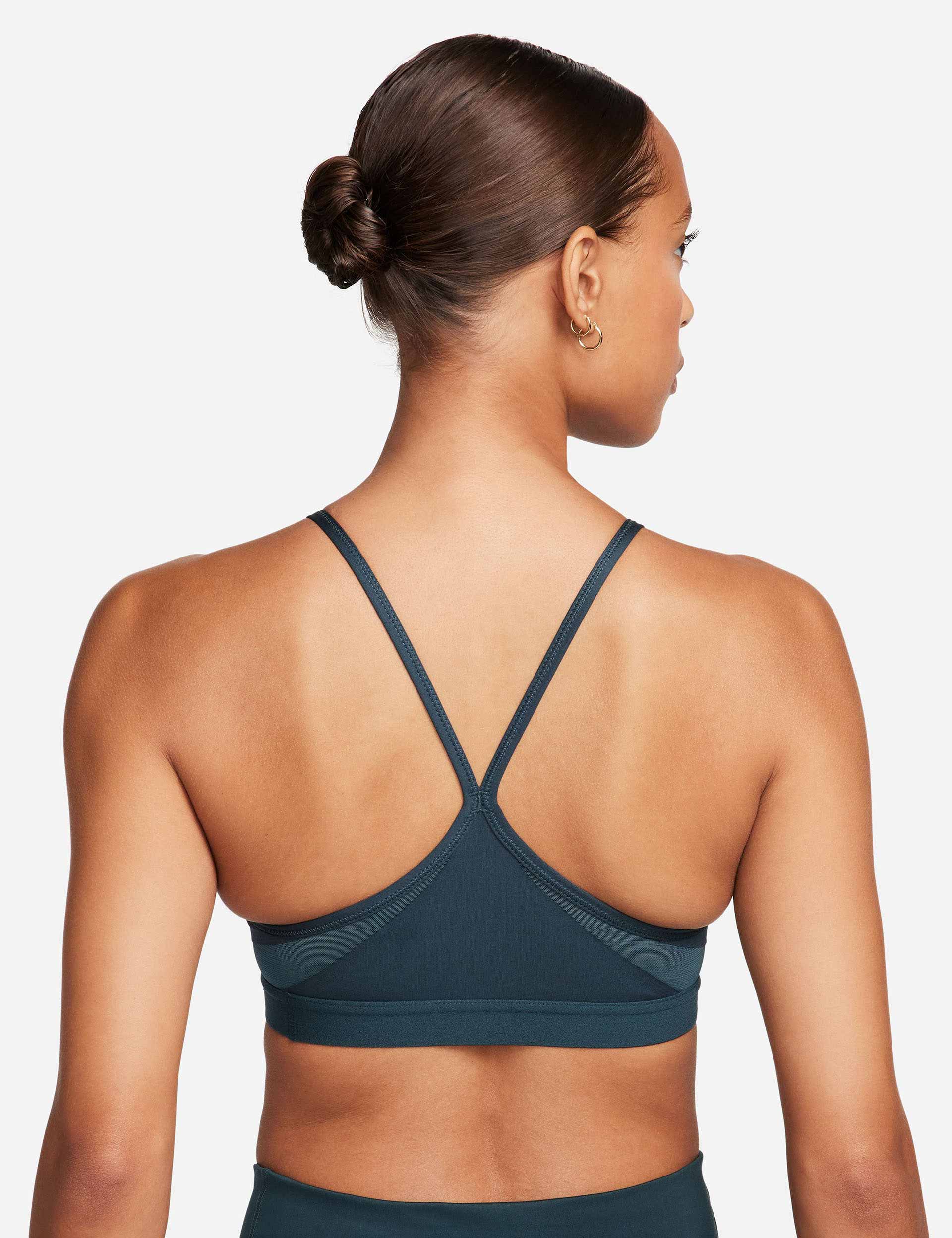 Nike Women's Dri-FIT Indy Light-Support V-Neck Sports Bra Diffused